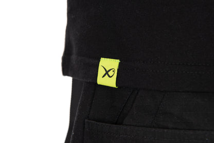 Large Fade Logo T-Shirt - Black/Lime