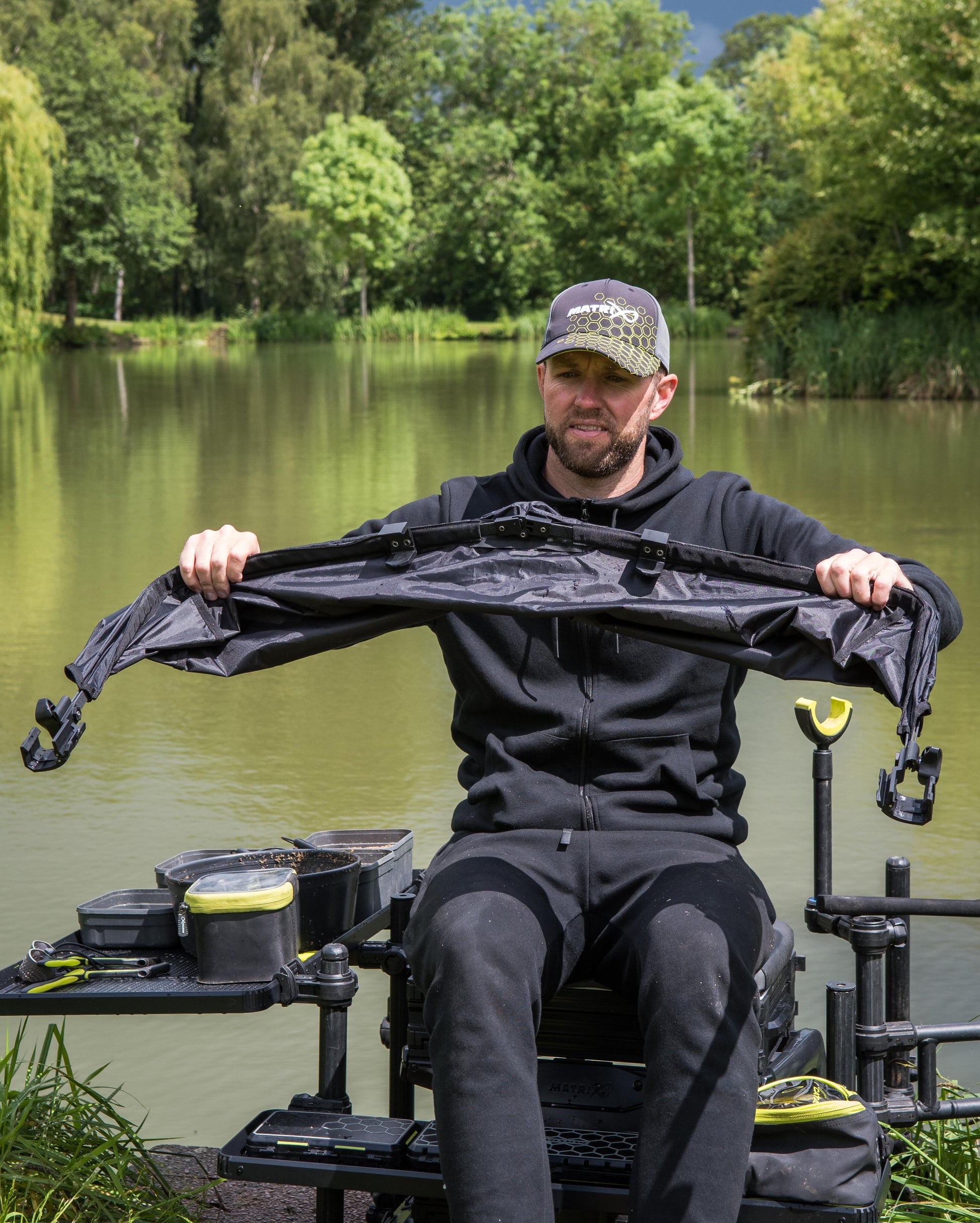 Folding Side Tray Storm Cover