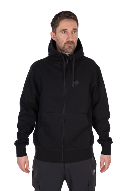 Black Stealth Zip Hoody