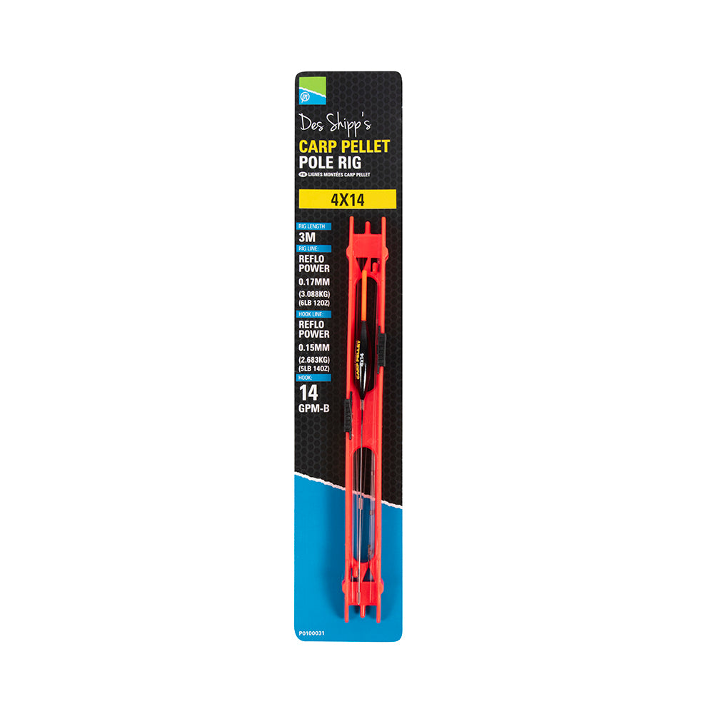 Des Shipp Carp Pellet Pole Rigs