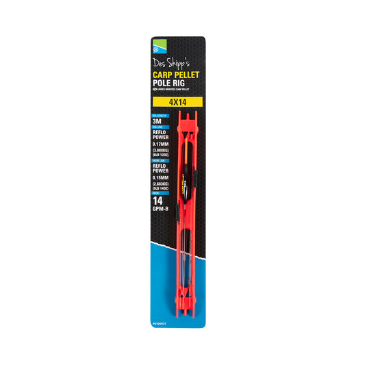 Des Shipp Carp Pellet Pole Rigs