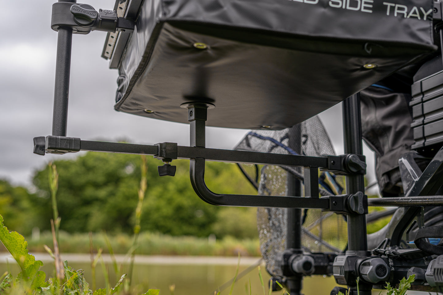 Offbox Side Tray Support Accessory Arm