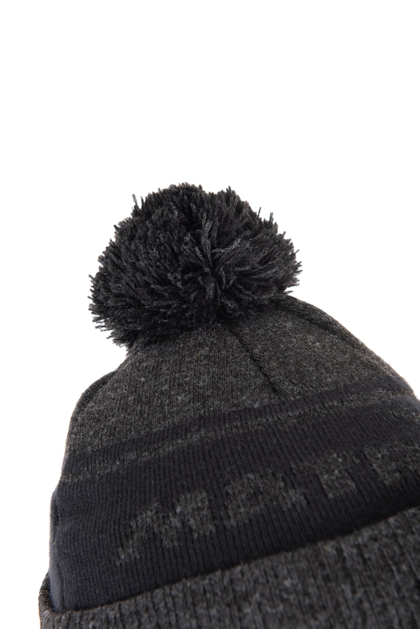 Grey Sherpa Bobble Hat