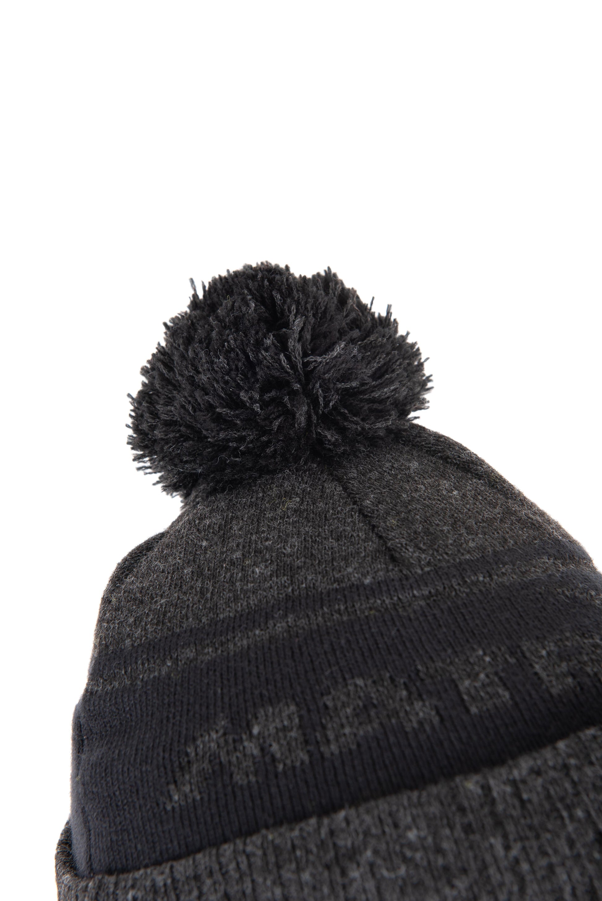 Grey Sherpa Bobble Hat