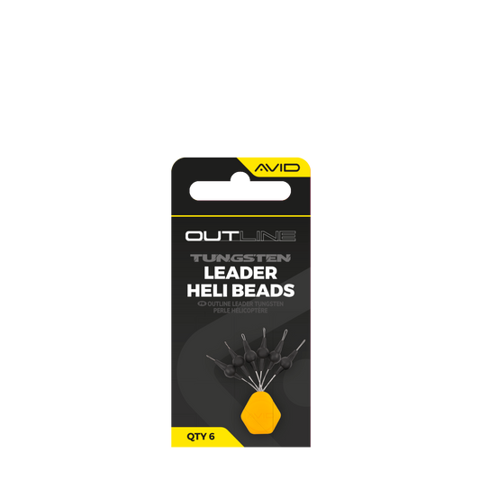 Outline Tungsten Leader Heli Beads 