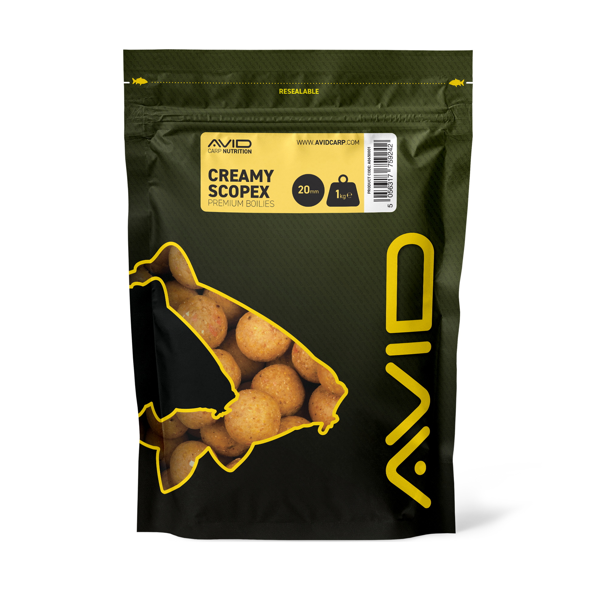 Creamy Scopex Boilies
