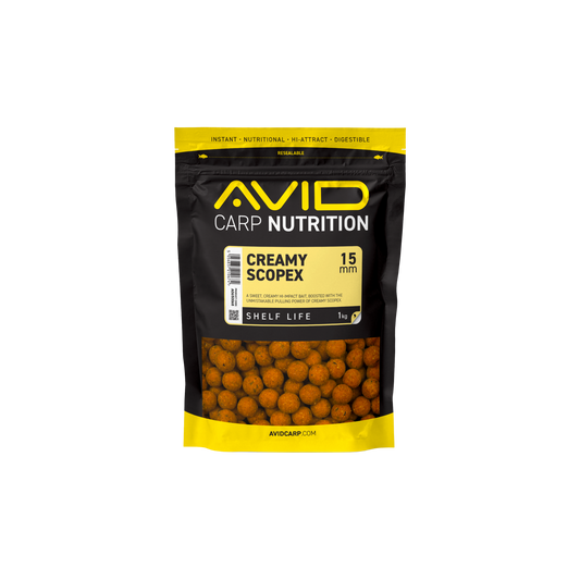 Creamy Scopex Boilies