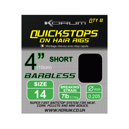 Quickstops on Hair Rigs