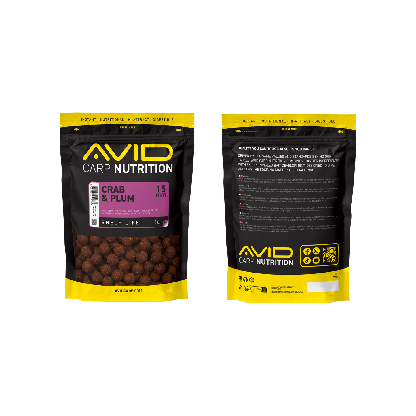 Crab & Plum Boilies