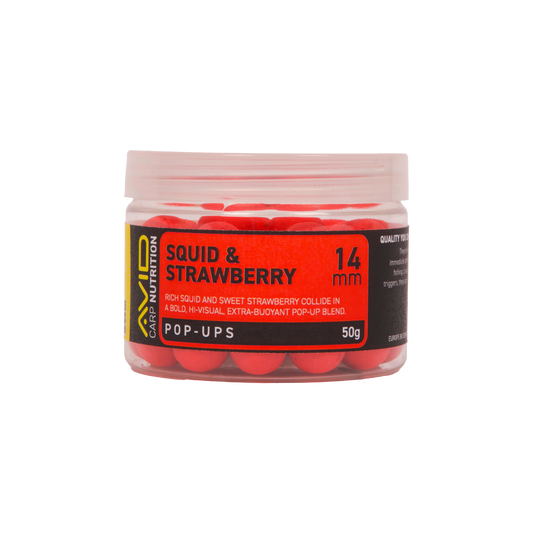 Squid & Strawberry Pop-ups (Red)