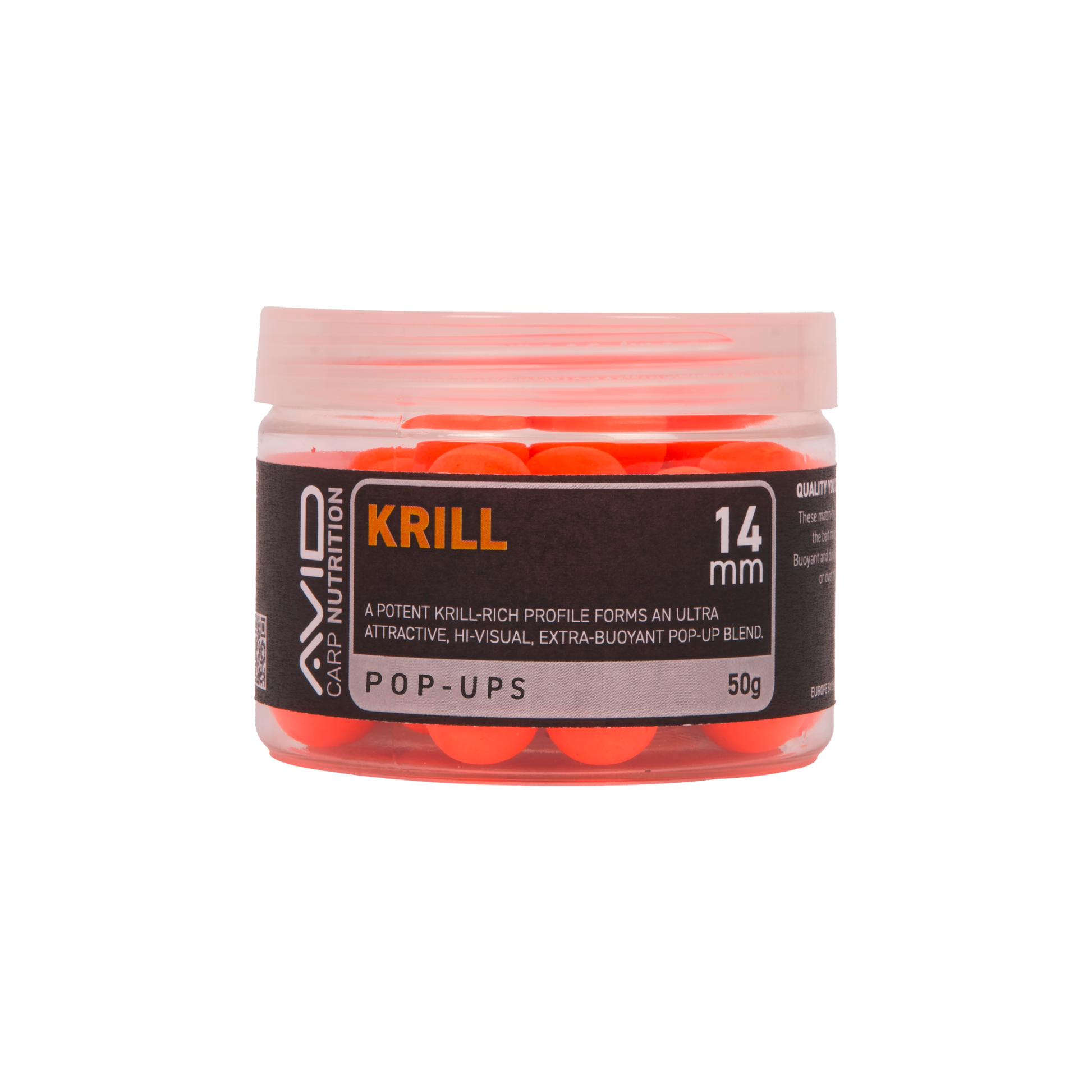 Krill Pop-ups - 14mm (Orange)