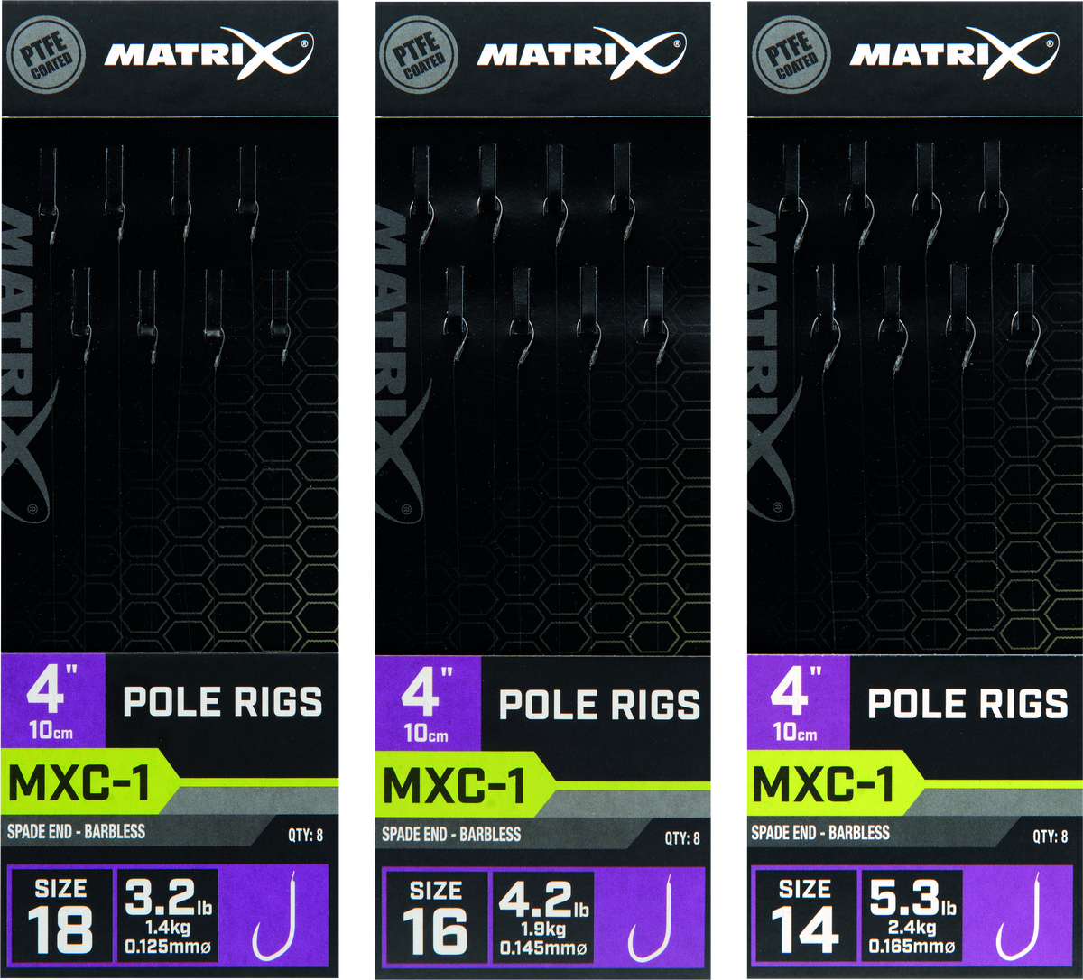 MXC-1 Barbless 4 Pole