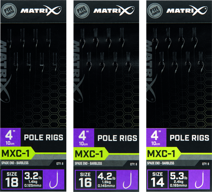 MXC-1 Barbless 4 Pole