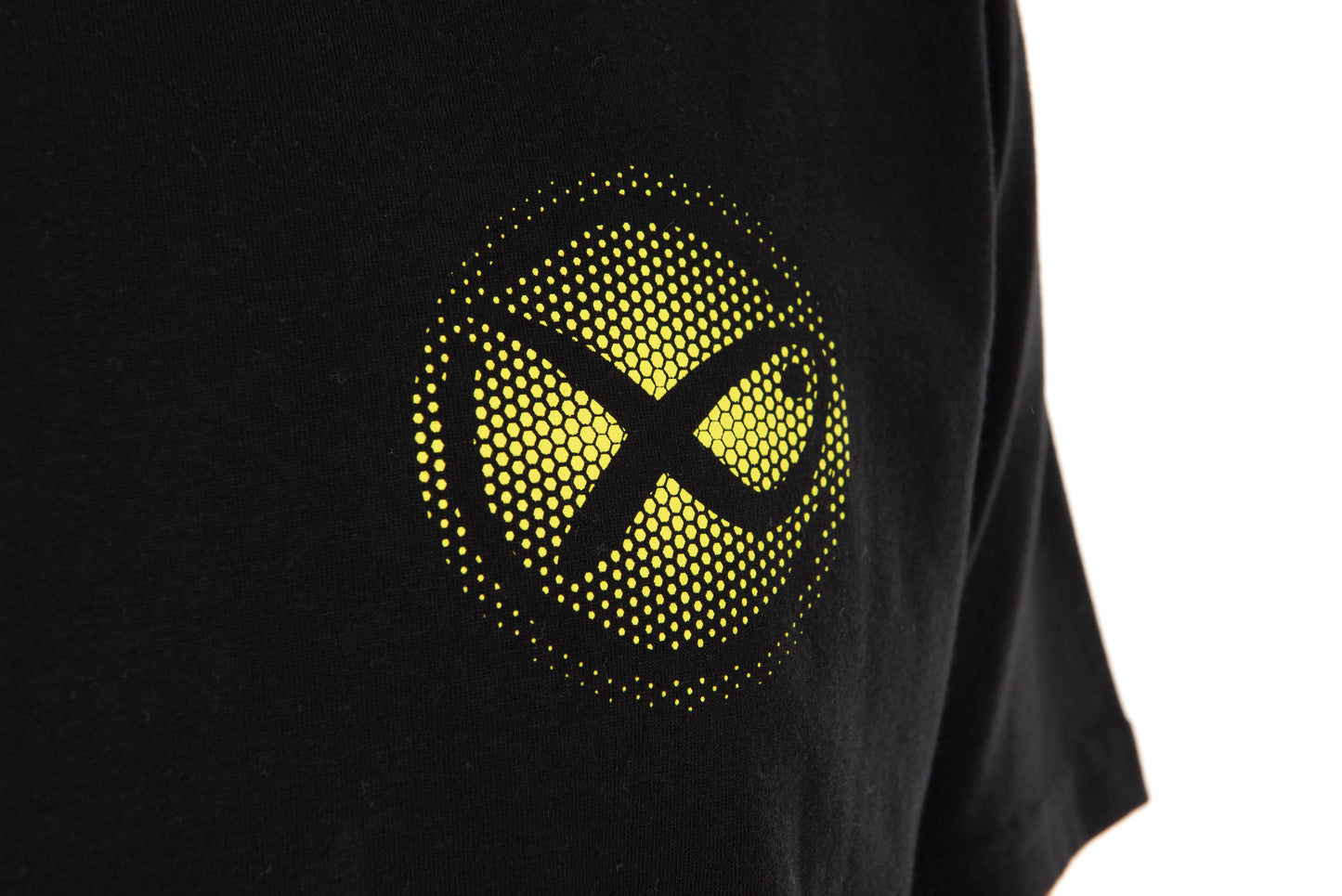 Large Fade Logo T-Shirt - Black/Lime