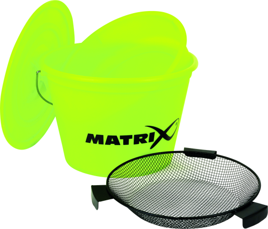 Bucket Set incl. Tray and Riddle lime