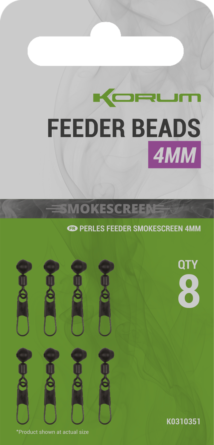 Smokescreen Feeder Beads