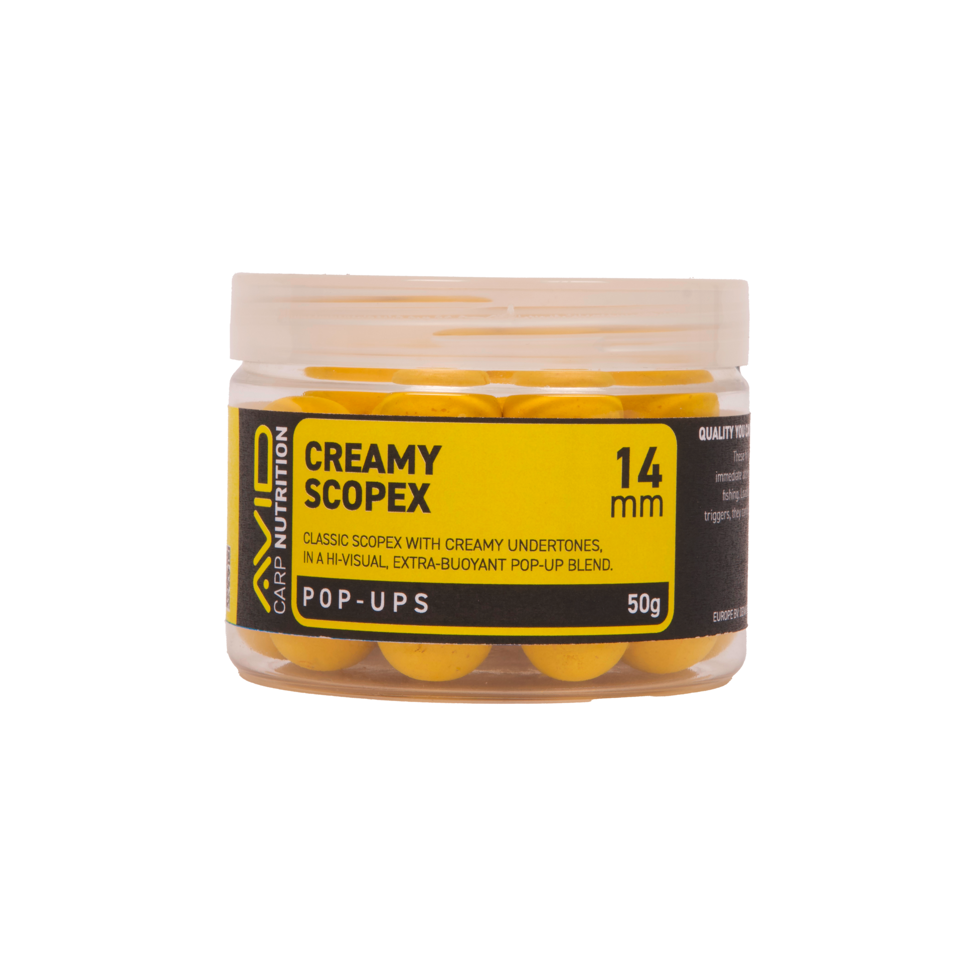 Creamy Scopex Pop-ups (Yellow)