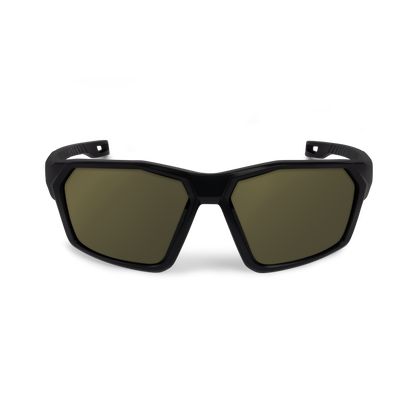Absolute Wrap Sunglasses Amber Brown