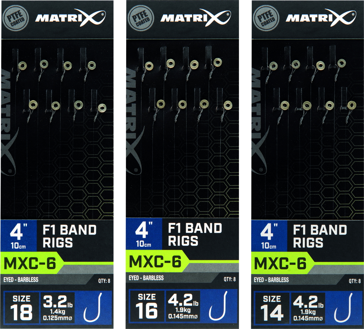 MXC-6 Barbless 4 F1 Band