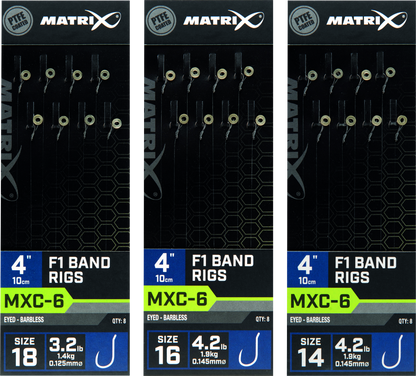 MXC-6 Barbless 4 F1 Band
