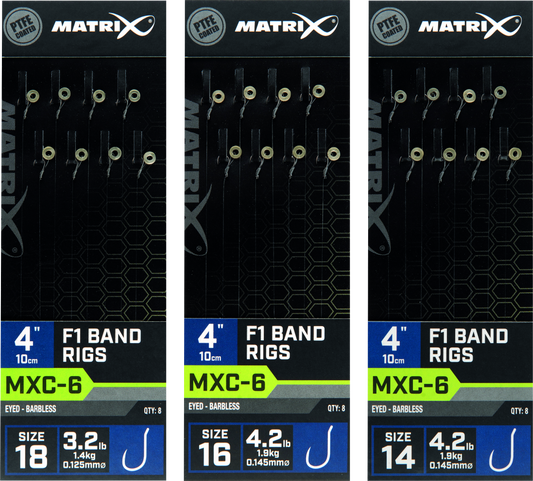 MXC-6 Barbless 4 F1 Band