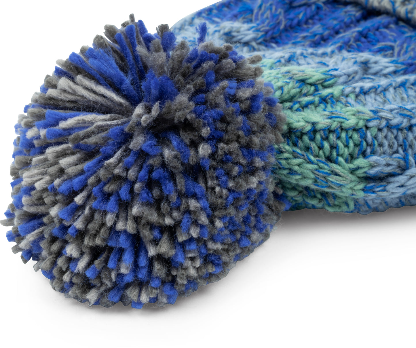 Colour Block Bobble Hat
