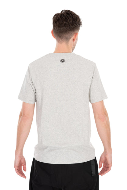 Large Mesh Logo T-Shirt - Grey