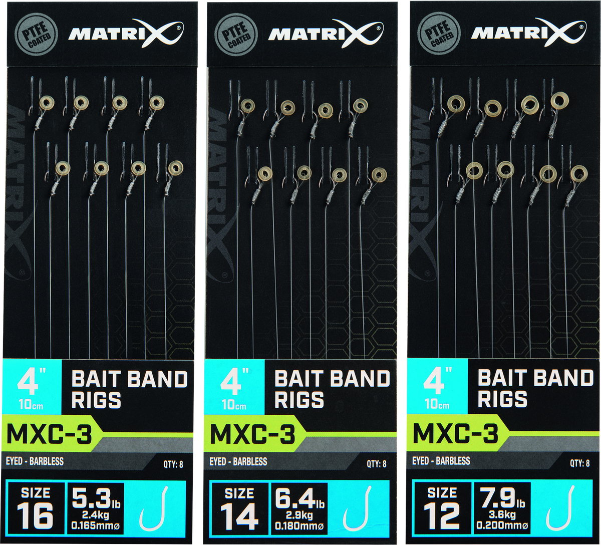 MXC-3 Barbless 4 Bait Band