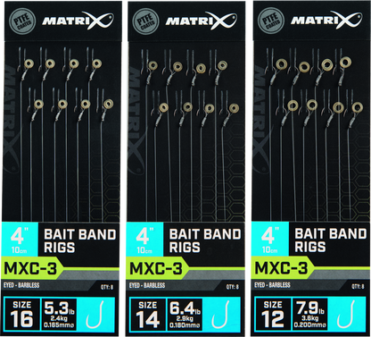 MXC-3 Barbless 4 Bait Band