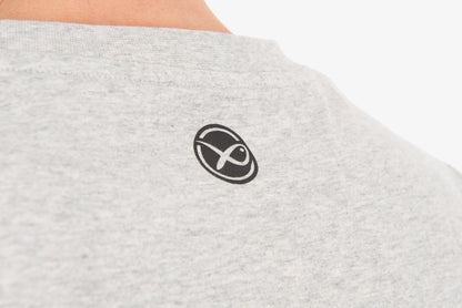 Large Mesh Logo T-Shirt - Grey