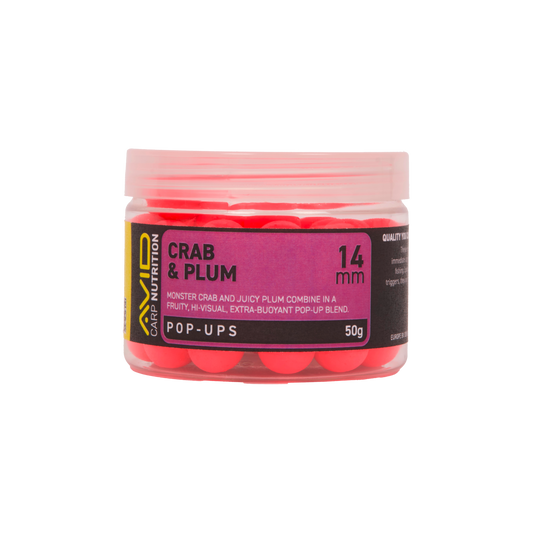 Crab & Plum Pop-ups (Pink)