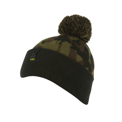 Black and Camo Bobble Hat