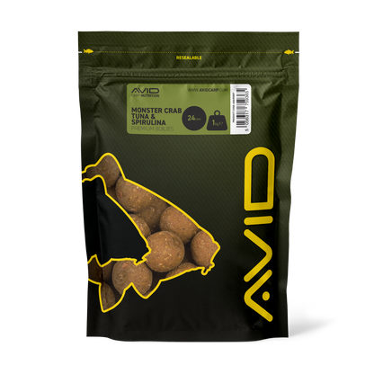 Monster Crab-Tuna & Spirulina Boilies