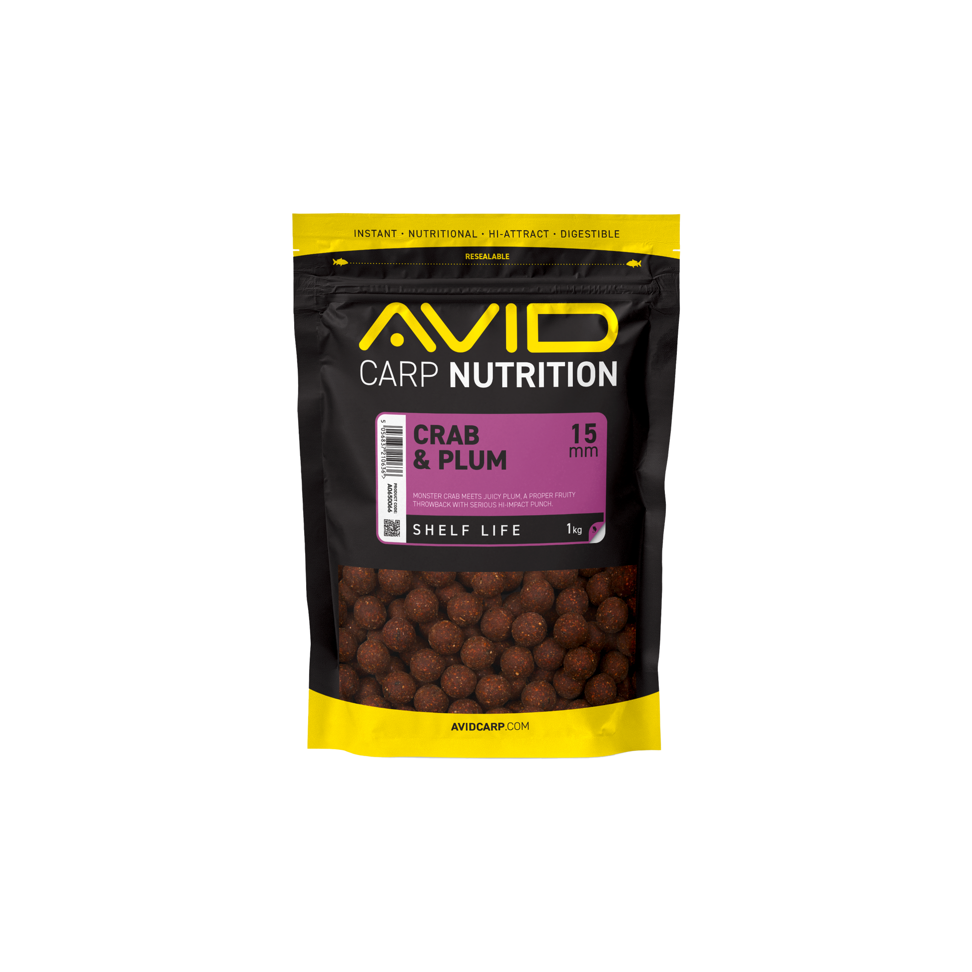 Crab & Plum Boilies