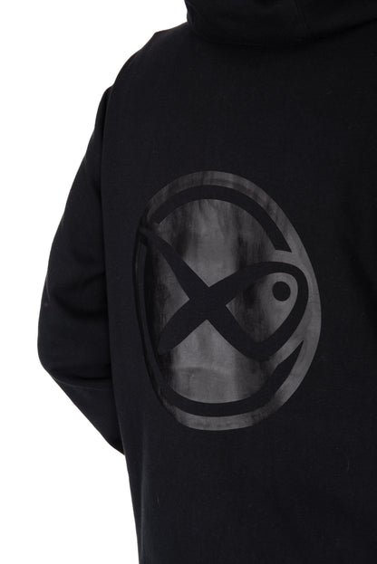Black Stealth Zip Hoody