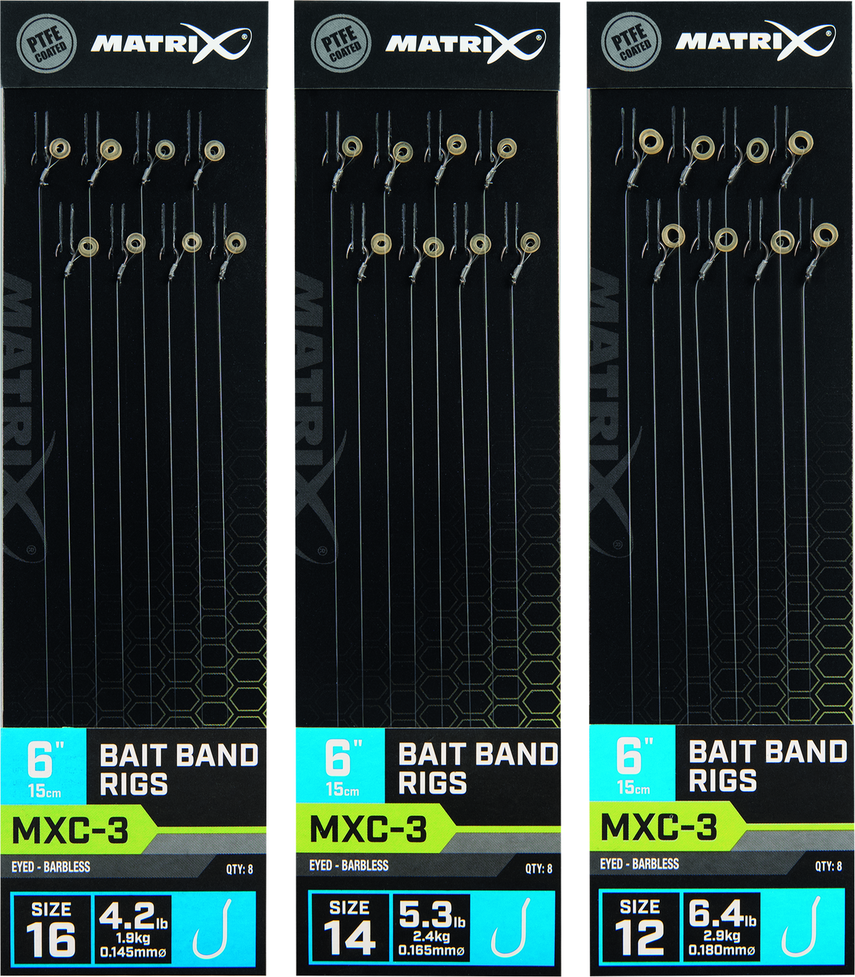 MXC-3 Barbless 6 Bait Band
