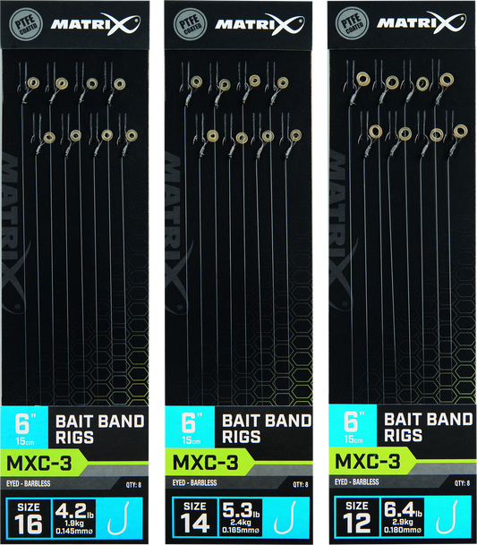MXC-3 Barbless 6 Bait Band