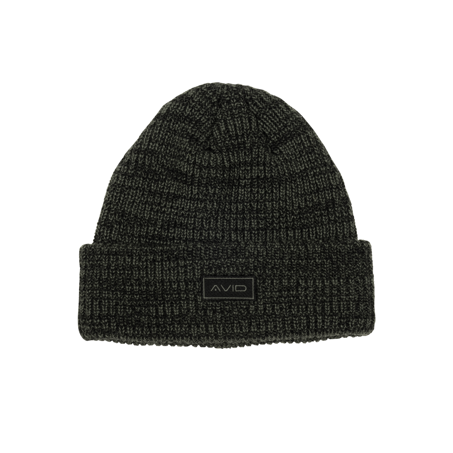 Marl Knit Beanie - Green