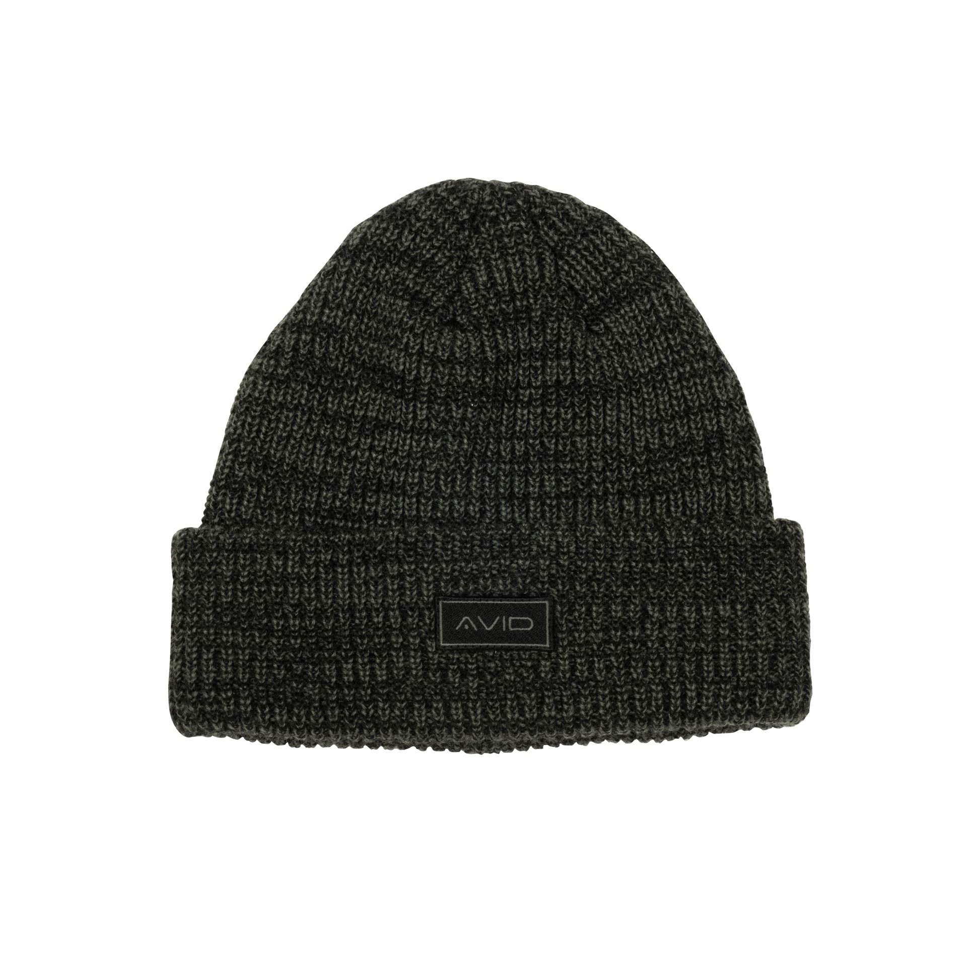 Marl Knit Beanie - Green