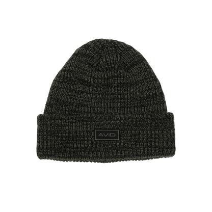 Marl Knit Beanie - Green