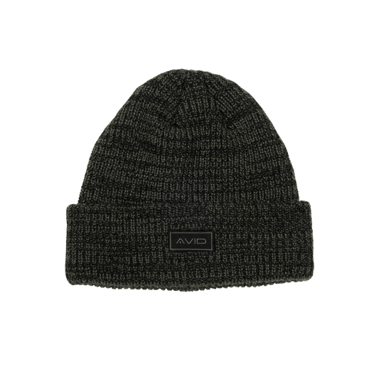Marl Knit Beanie - Green