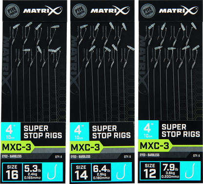 MXC-3 Barbless 4 Super Stop