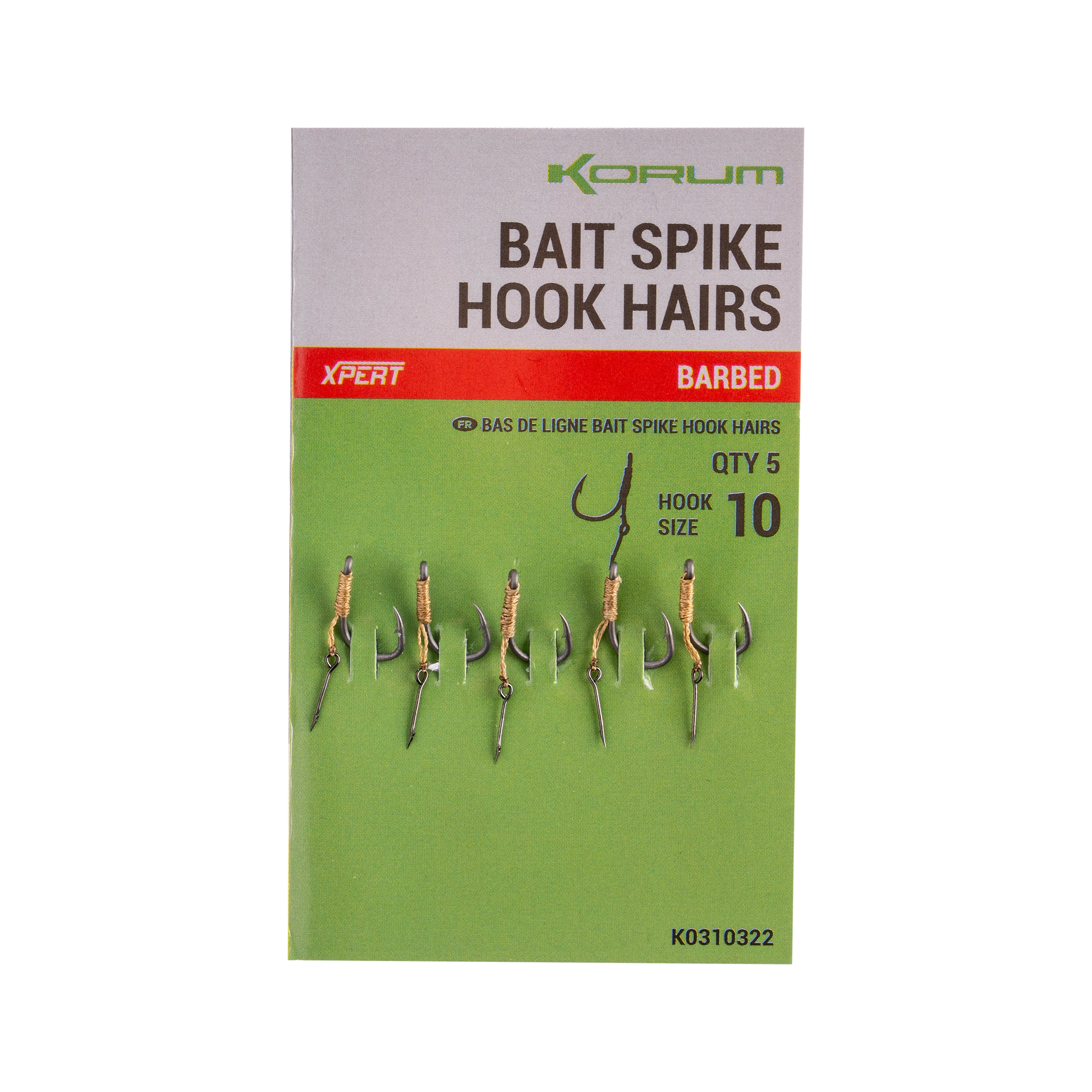 Bait Spike Hook Hairs Barbed