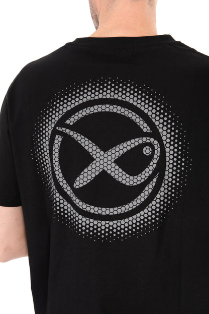 Large Fade Logo T-Shirt - Black/Grey