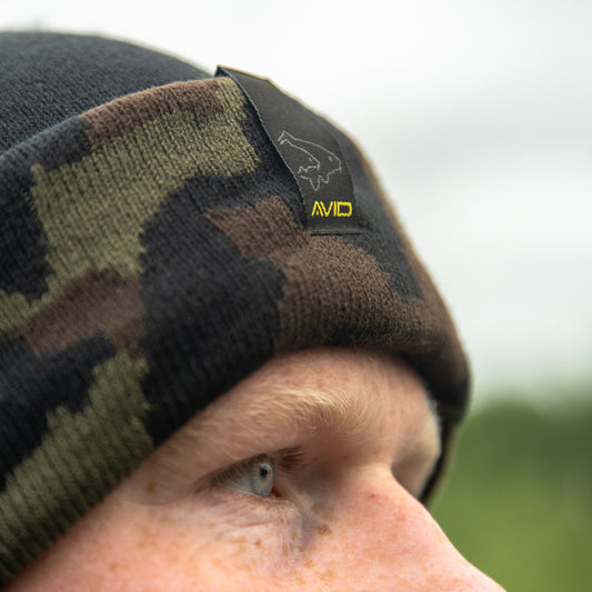 Black and Camo Beanie