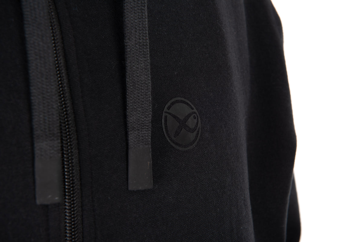 Black Stealth Zip Hoody