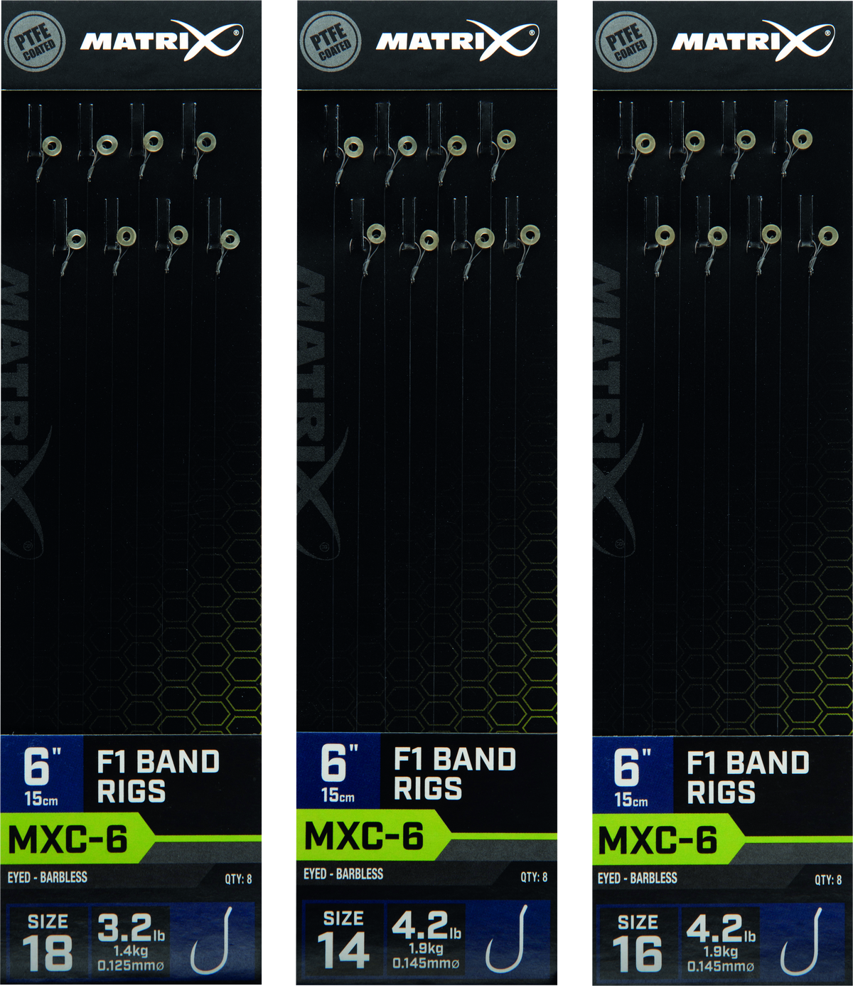 MXC-6 Barbless 6 F1 Band
