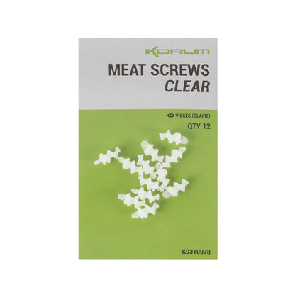 Clear Meat Screws