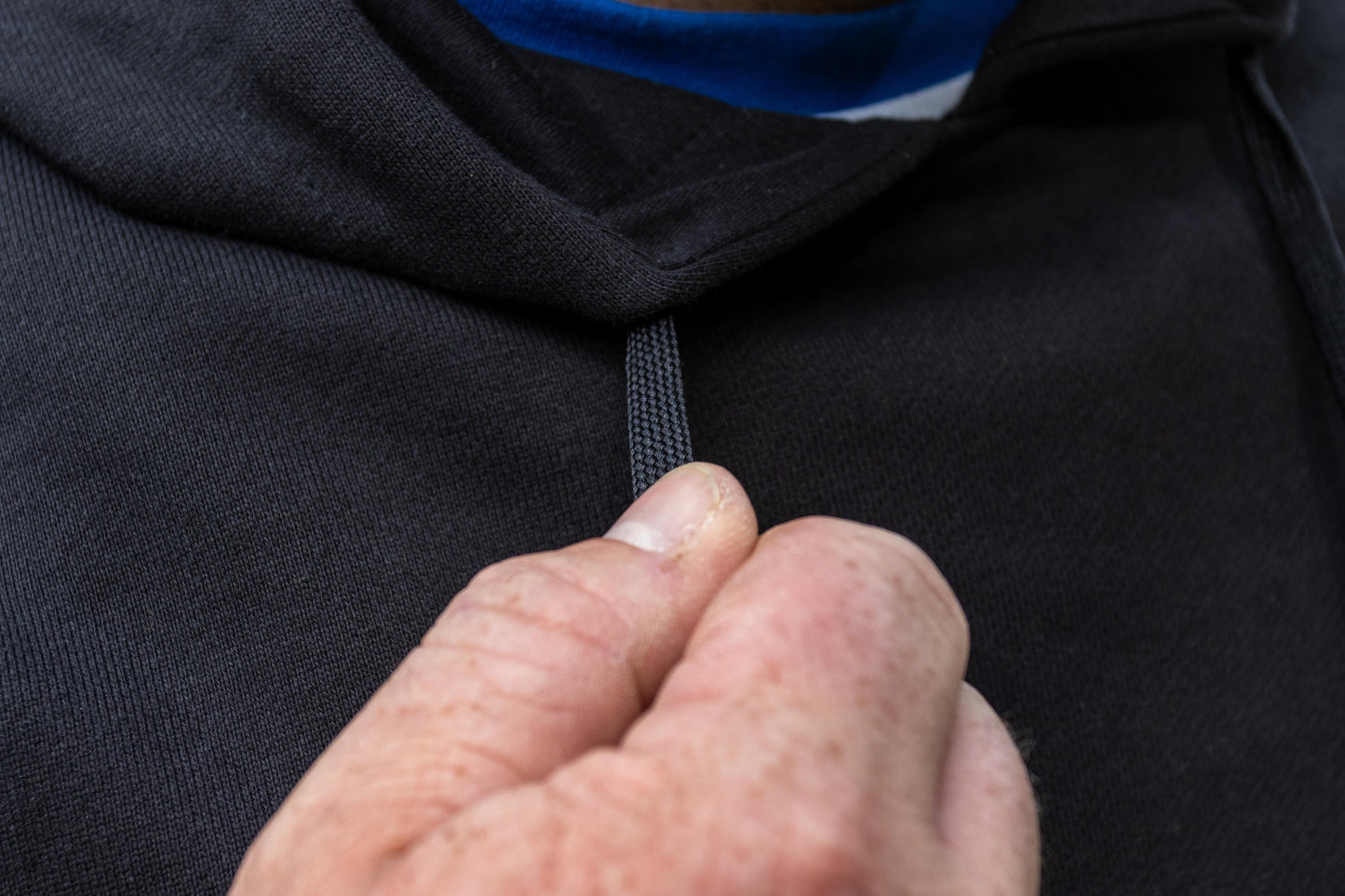 Black French Terry Hoodie