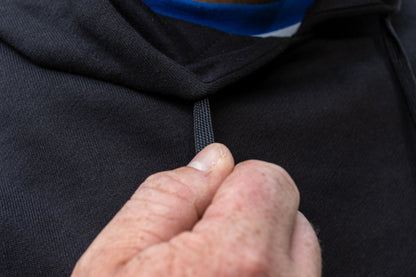 Black French Terry Hoodie